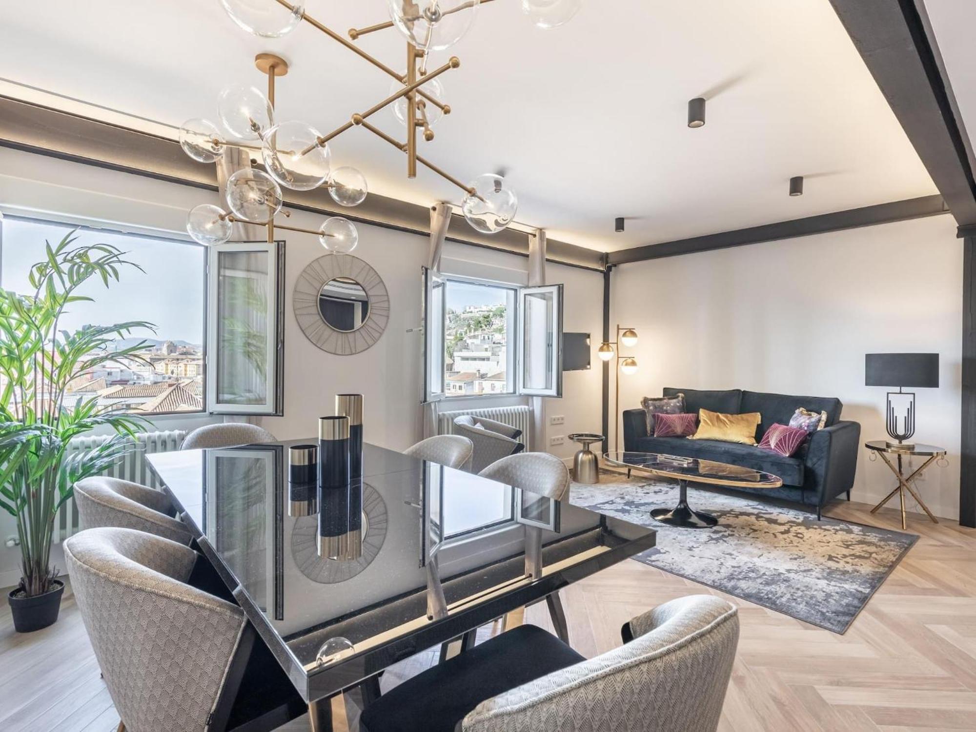 Luxury Alhambra Penthouse Collection Gran Via Apartment Granada Exterior photo
