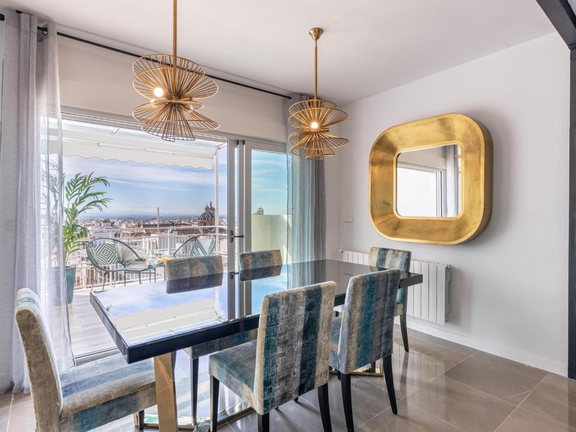 Luxury Alhambra Penthouse Collection Gran Via Apartment Granada Exterior photo