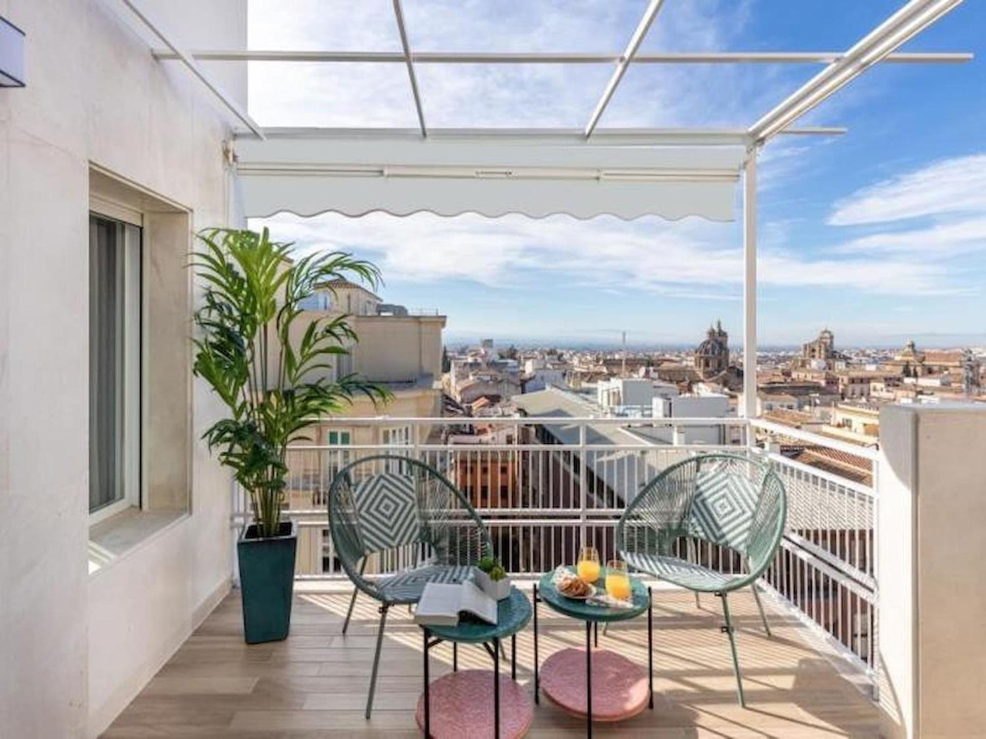 Luxury Alhambra Penthouse Collection Gran Via Apartment Granada Exterior photo